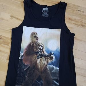 Mens Star Wars Tank Top Size Small
